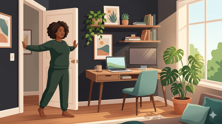 Desk Stretches for Better Sleep | WFH Mobility | Shift to Sleep