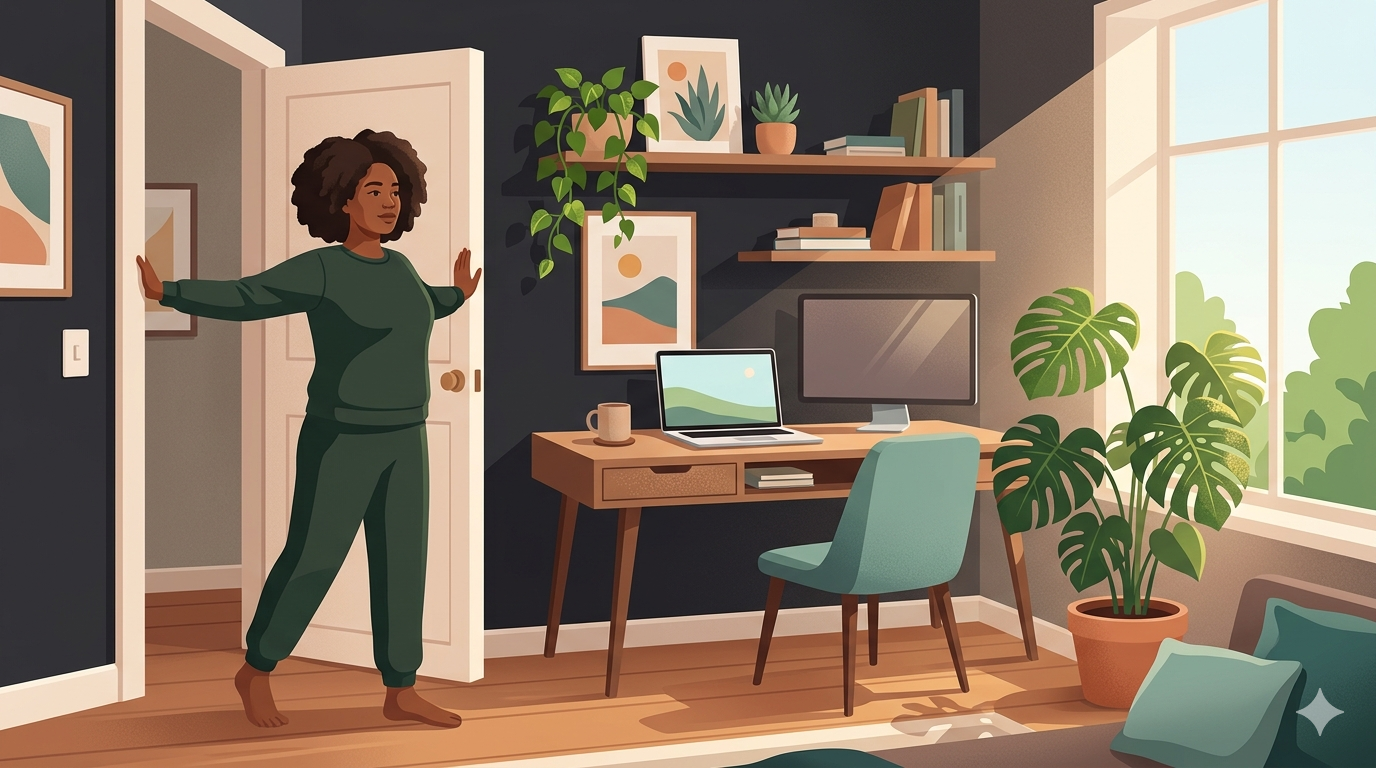 Desk Stretches for Better Sleep | WFH Mobility | Shift to Sleep